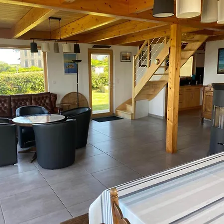 House With Sea View And Large Garden For 8 People Plougasnou